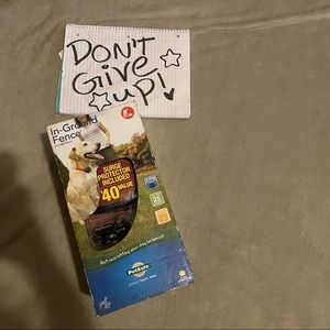 Pet safe in ground fence